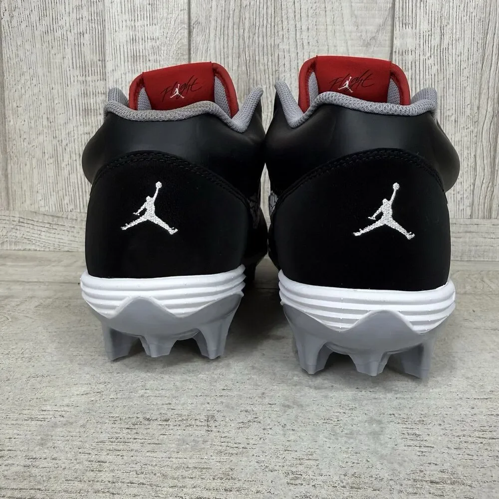 Jordan Stadium 90 Mens Size 11.5 Low TD Black Cement Football Cleats HQ0210-060